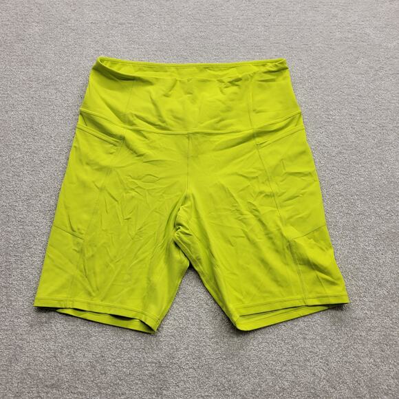 Patagonia Women’s Maipo Shorts 8” Phosphorus Green Large Activewear Running - Picture 1 of 9